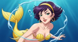 mermaid faye valentine Meme Template