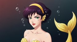 mermaid faye valentine Meme Template