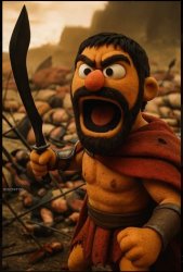 SPARTAN PUPPET EV Meme Template