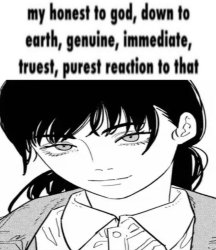 my reaction to that Meme Template