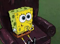 patiently waiting spongebob Meme Template
