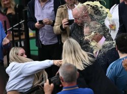 Farage Milkshake Meme Template