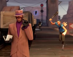 Tf2 LazyPurple spy Meme Template