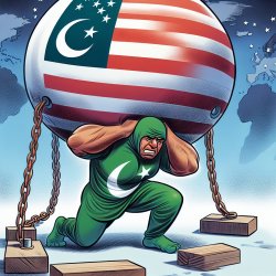 Pakistan slave of america Meme Template