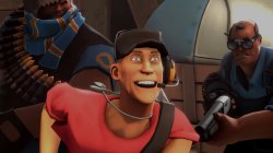 tf2 LazyPurple happy Scout Meme Template
