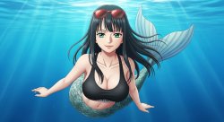 mermaid nico robin Meme Template