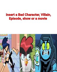 Harry Chuck Chicken and Claw Hates What Meme Template