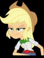 Applejack: you serious? Meme Template