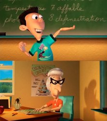 Plantilla de Jimmy neutron the movie Meme Template