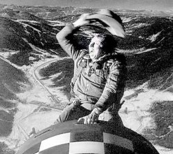 Trump Riding Missle Meme Template
