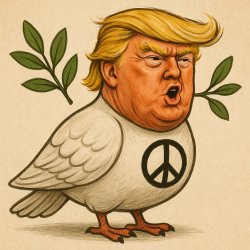 Peace Pigeon 2025 Meme Template
