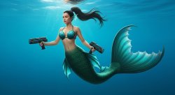 eve mermaid Meme Template