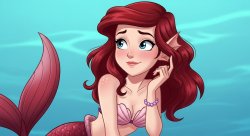 geeky mermaid Meme Template