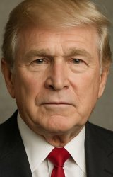 George W Trump Meme Template