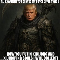 Darksiders death 2 trump Meme Template