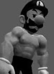 gigachad luigi Meme Template