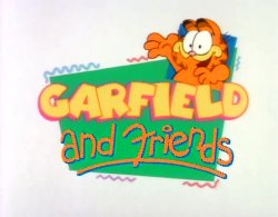 Garfield & Friends logo/opening gag Meme Template