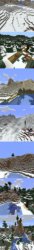 minecraft snow biomes Meme Template