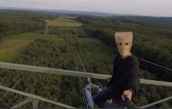 The baghead climber Meme Template