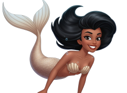black mermaid Meme Template