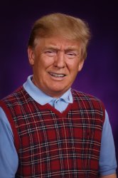 Bad Luck Donald Meme Template