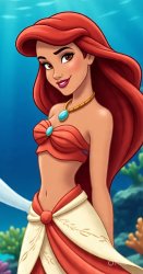 Different Redhead Island Princess Meme Template