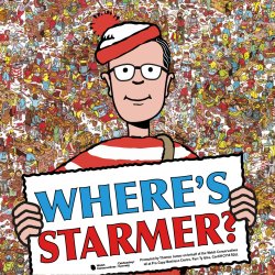 Where's Wally Starmer Meme Template