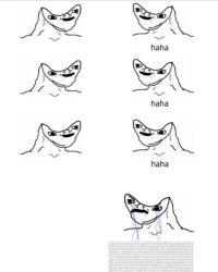 Haha Bad Meme Template