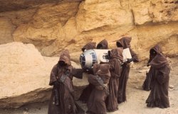 Jawa stealing R2-D2 Meme Template