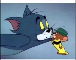 TOM & MUSCLES EV Meme Template
