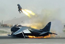 fighter pilot eject Meme Template