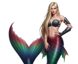 mermaid trish Meme Template