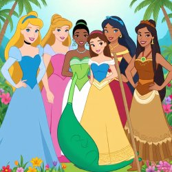 Super Hot Princesses Meme Template