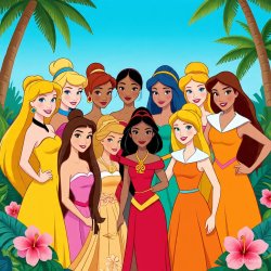 Super Hot Princesses Meme Template