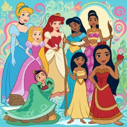 Different Disney Princesses Meme Template