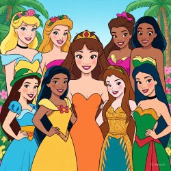 Newest Disney Princess Meme Template