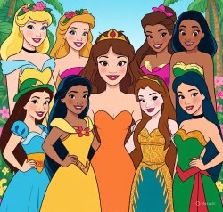 Disney Fairytale Princess Meme Template
