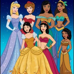 7 Super Hot Princesses Meme Template