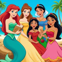 5 Super Hot Princesses Meme Template