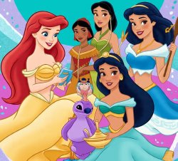 5 Pretty Princesses Meme Template