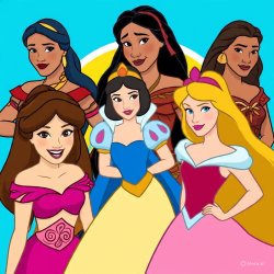 6 Super Hot Princesses Meme Template