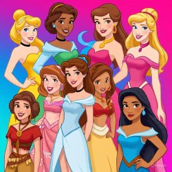 Pretty Princesses Meme Template