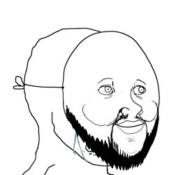 JD Vance Mask soyjack Meme Template