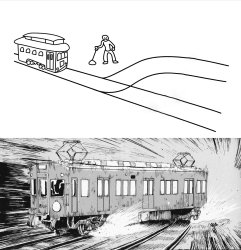 Multi Track Trolley Problem Meme Template