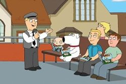 Family Guy Road to Europe tour bus Meme Template