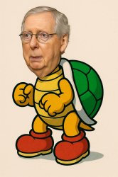 Mitch McConnell is a turtle Meme Template