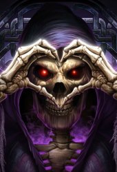 badass skeleton love Meme Template
