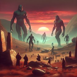 The Nephilim were upon the earth in those days Meme Template