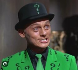 classic riddler Meme Template