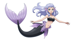 demon mermaid Meme Template